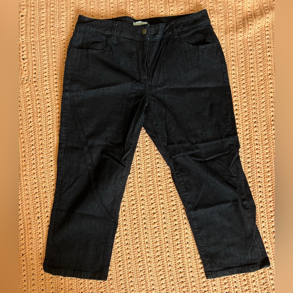 JH Collectibles Cropped Dark Denim cropped Pants, Women’s 14